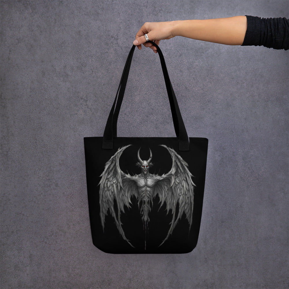 WINGED DEMON TOTE BAG