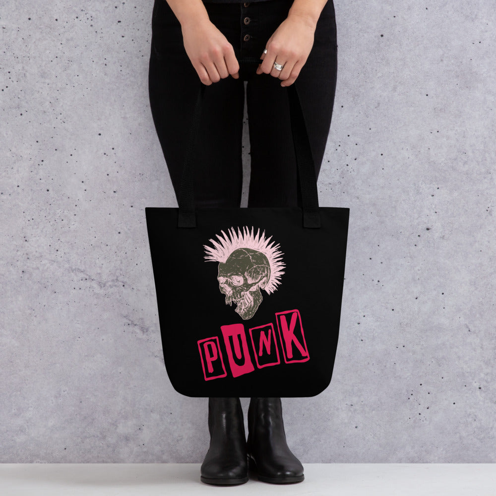 PUNK IS PINK TOTE BAG