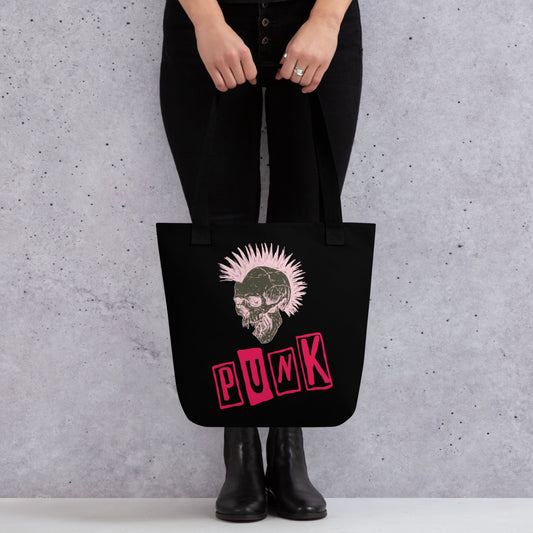 PUNK IS PINK TOTE BAG