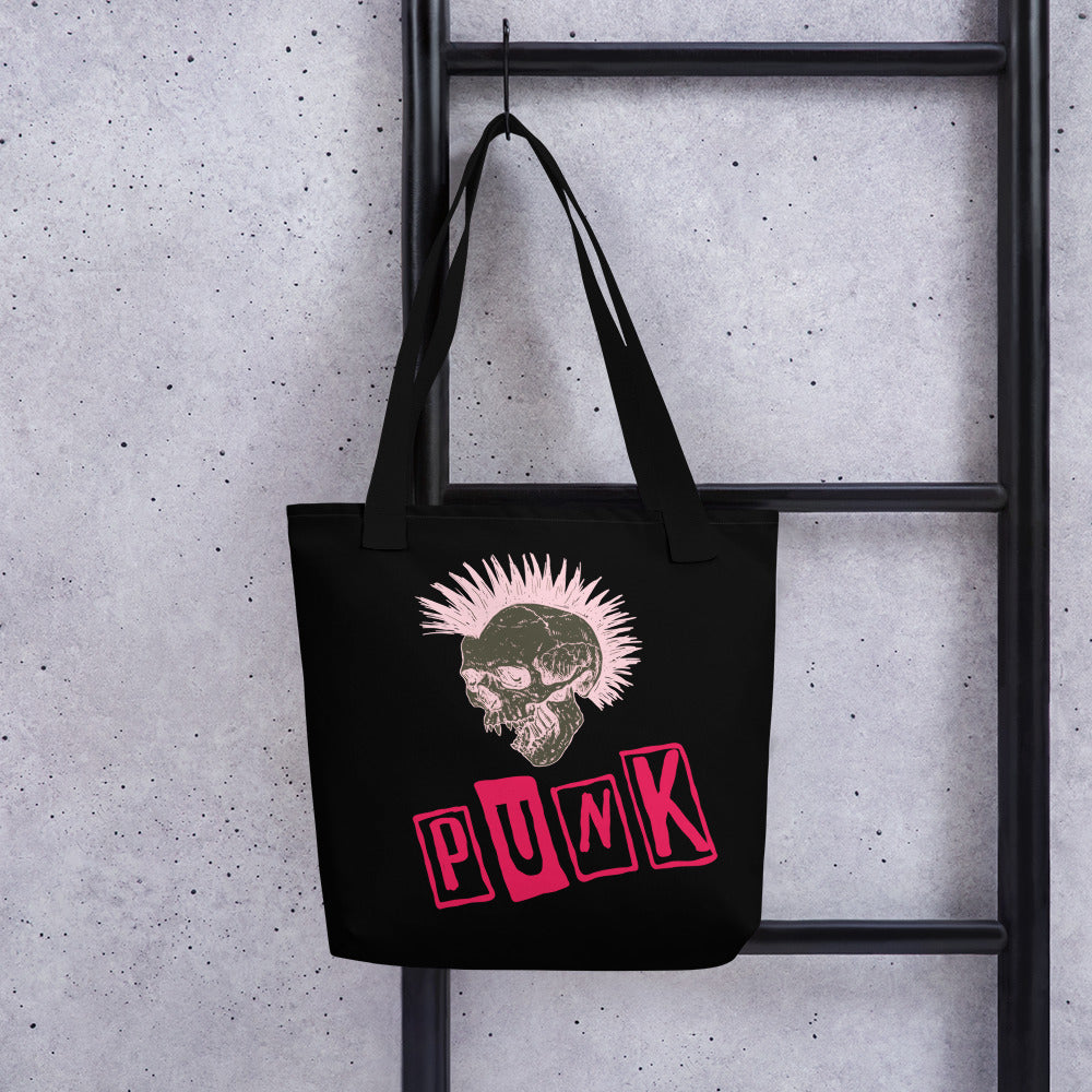 PUNK IS PINK TOTE BAG