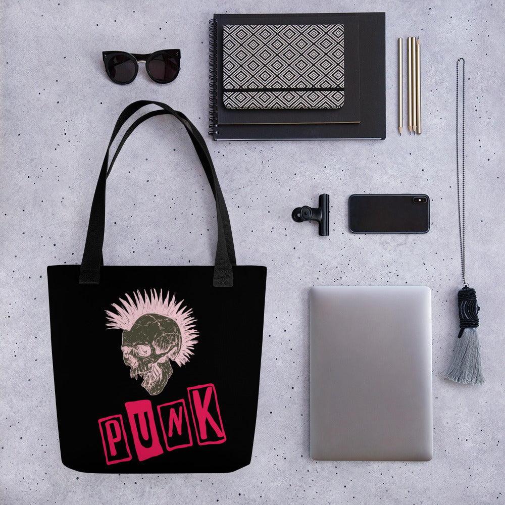PUNK IS PINK TOTE BAG