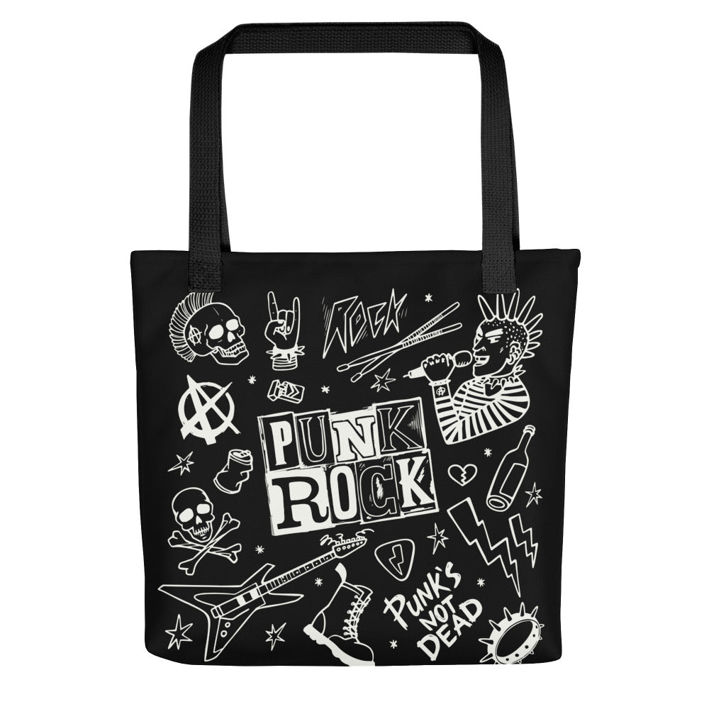 PUNK'S NOT DEAD TOTE BAG