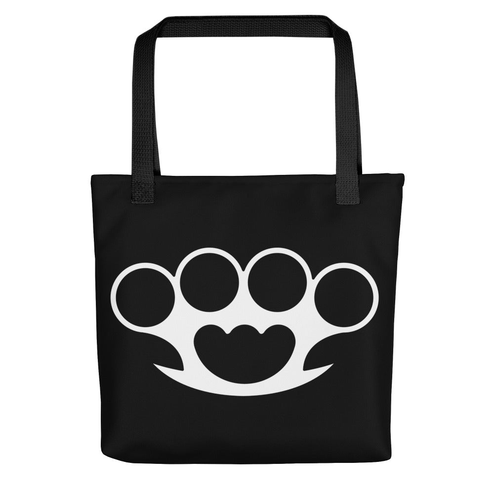 BRASS KNUCKLES TOTE BAG