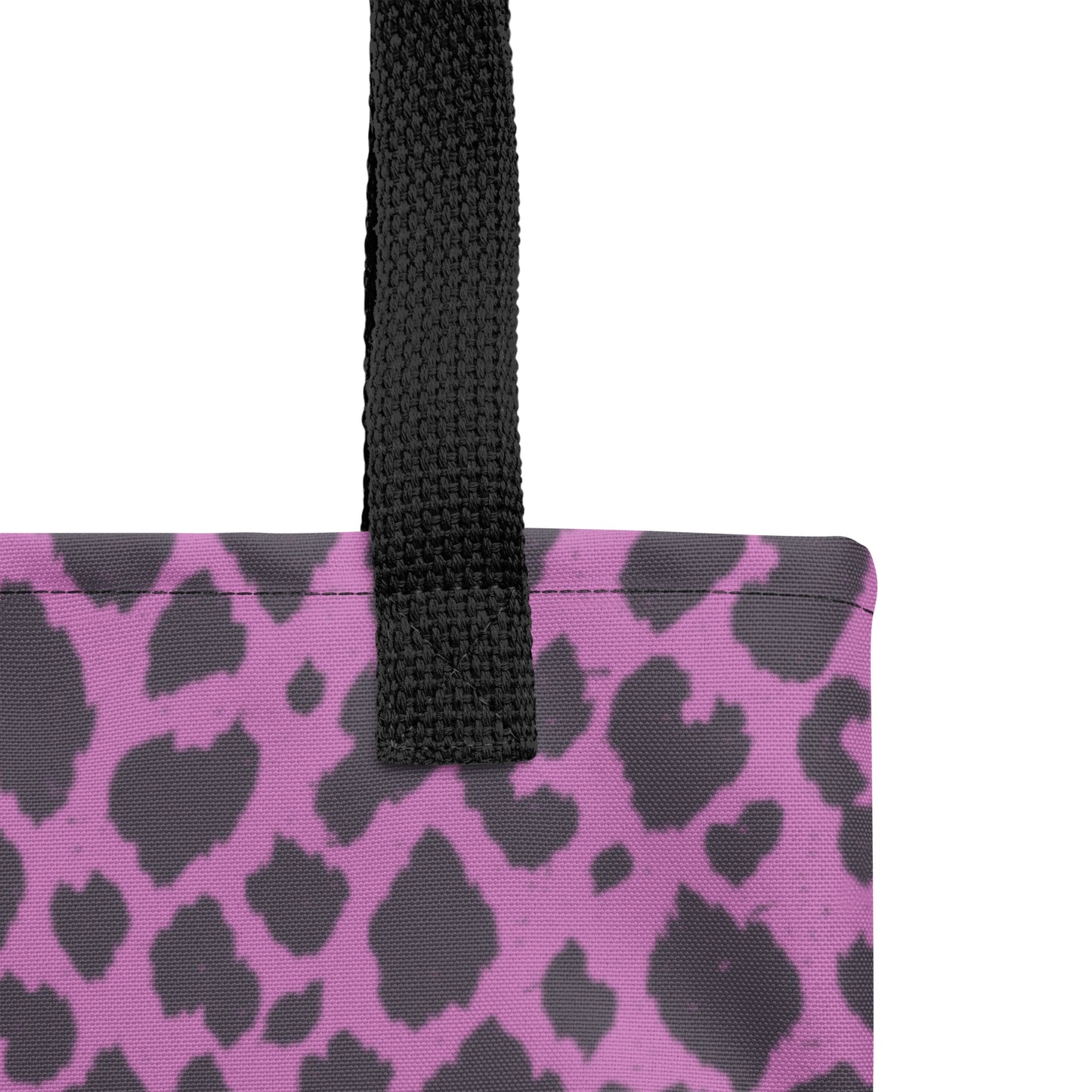 PINK LEOPARD TOTE BAG