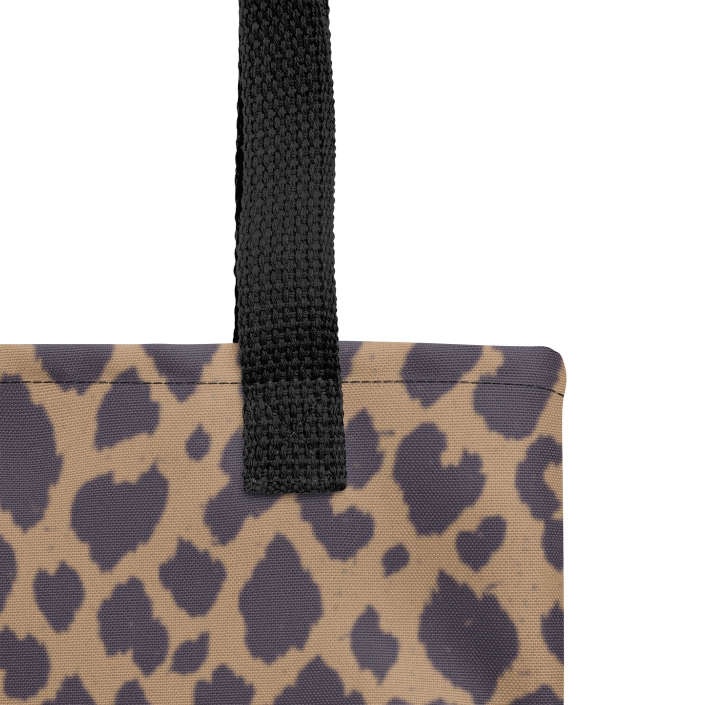 LEOPARD PRINT TOTE BAG