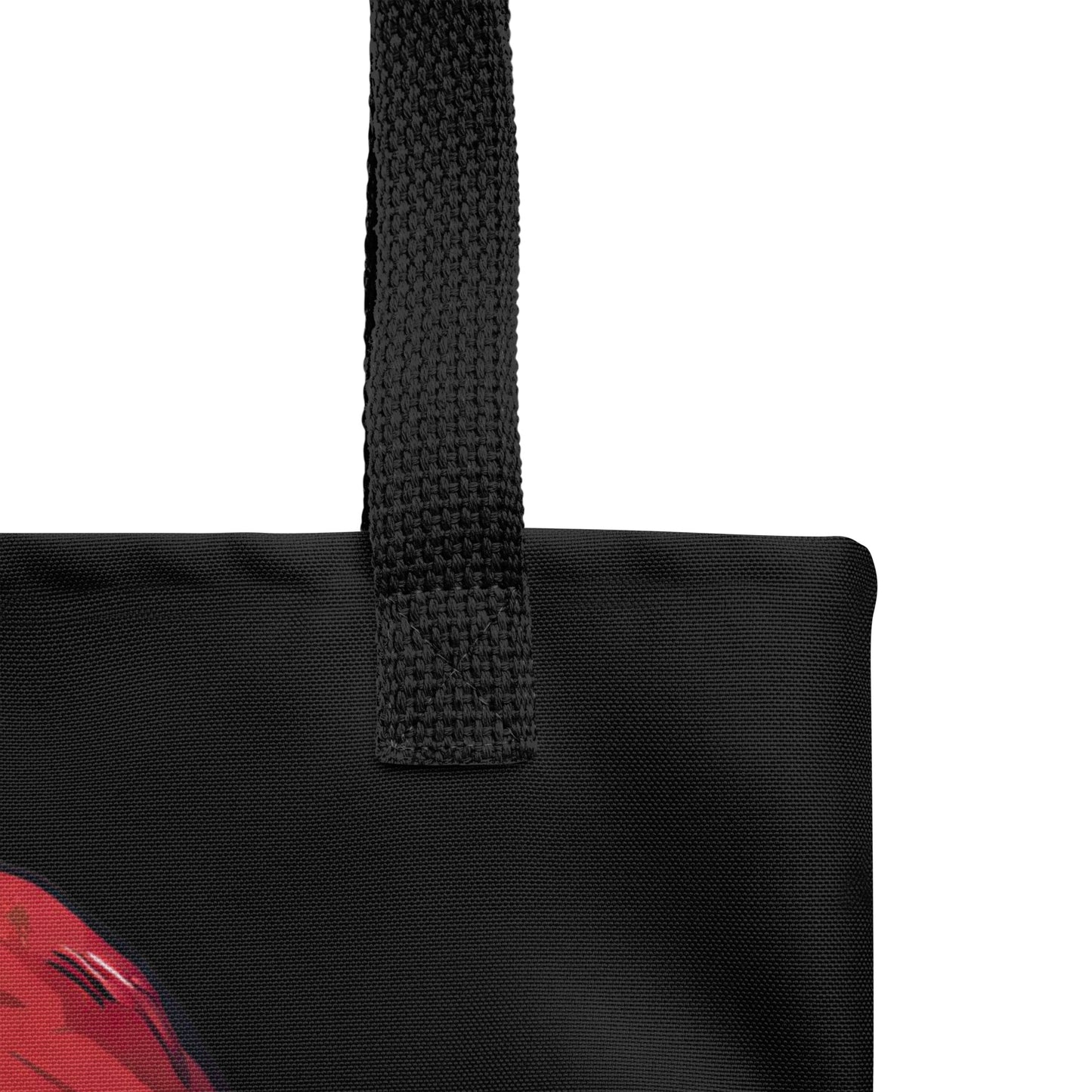 SANTA SKULL TOTE BAG