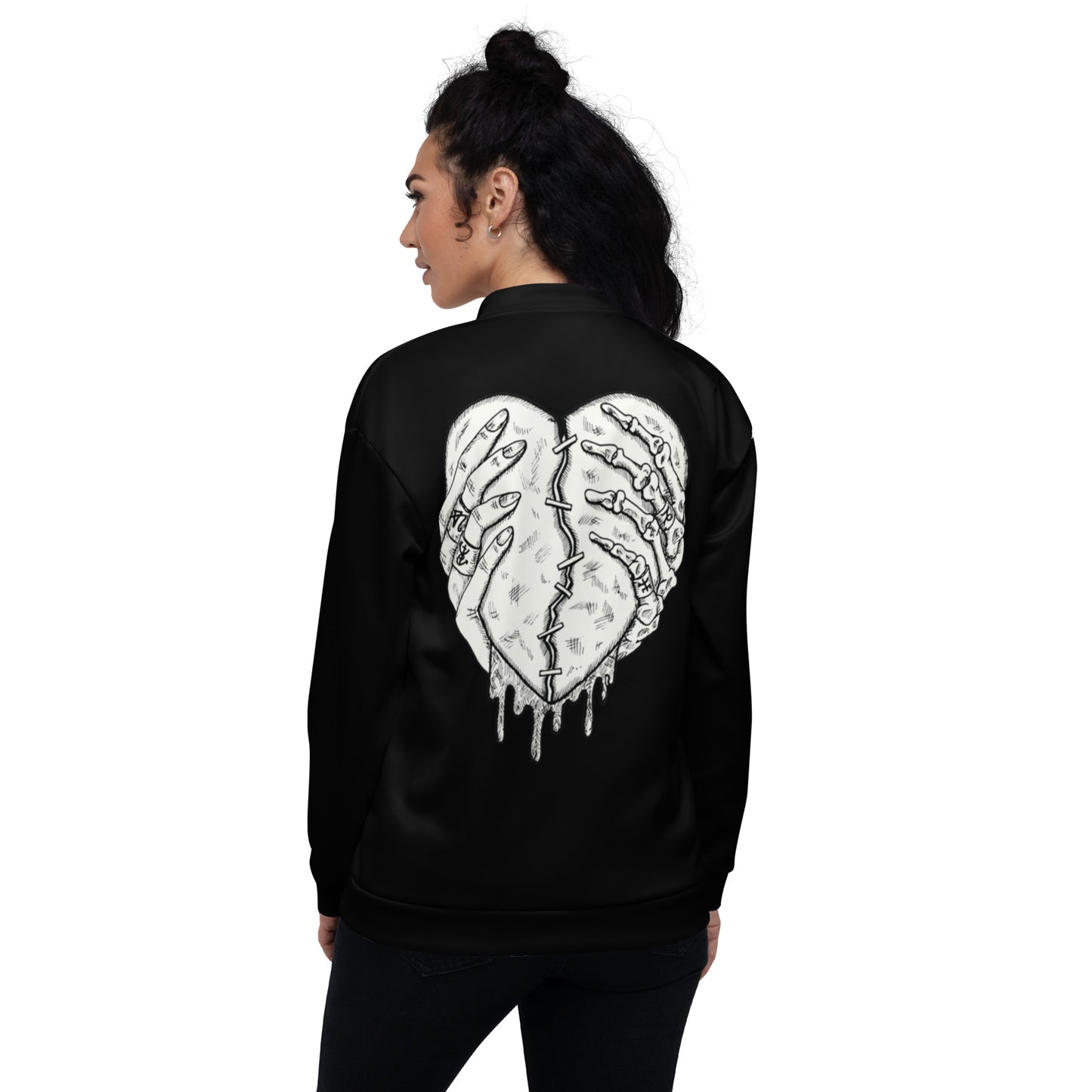 HEARTBREAKER UNISEX BOMBER JACKET
