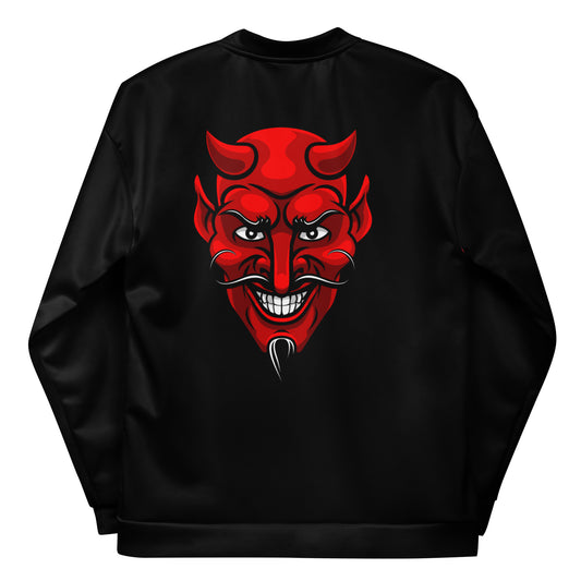 RED DEVIL UNISEX BOMBER JACKET