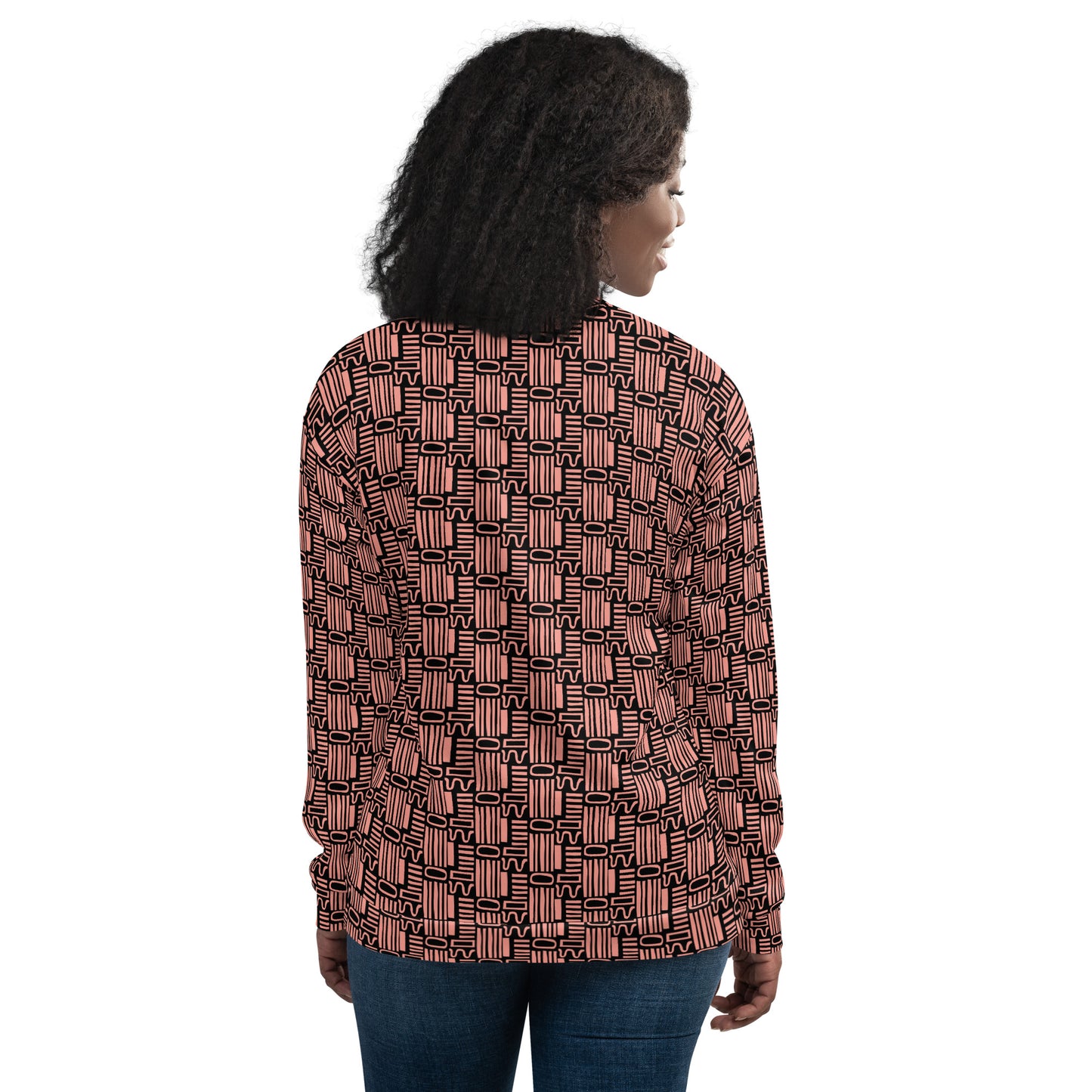 GEO RUST UNISEX BOMBER JACKET