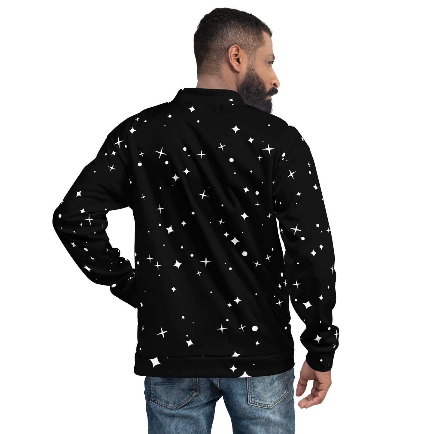 STARS UNISEX BOMBER JACKET