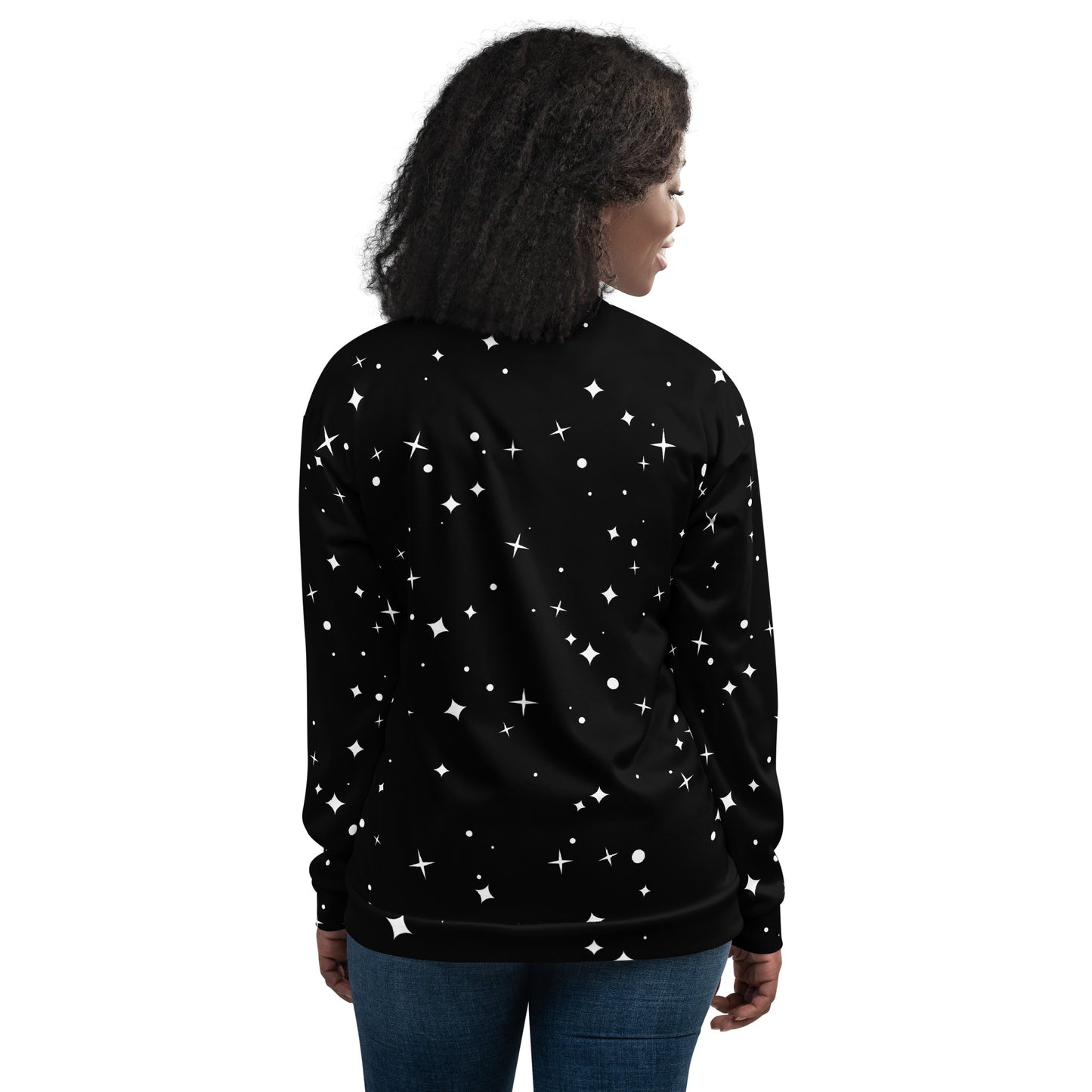 STARS UNISEX BOMBER JACKET