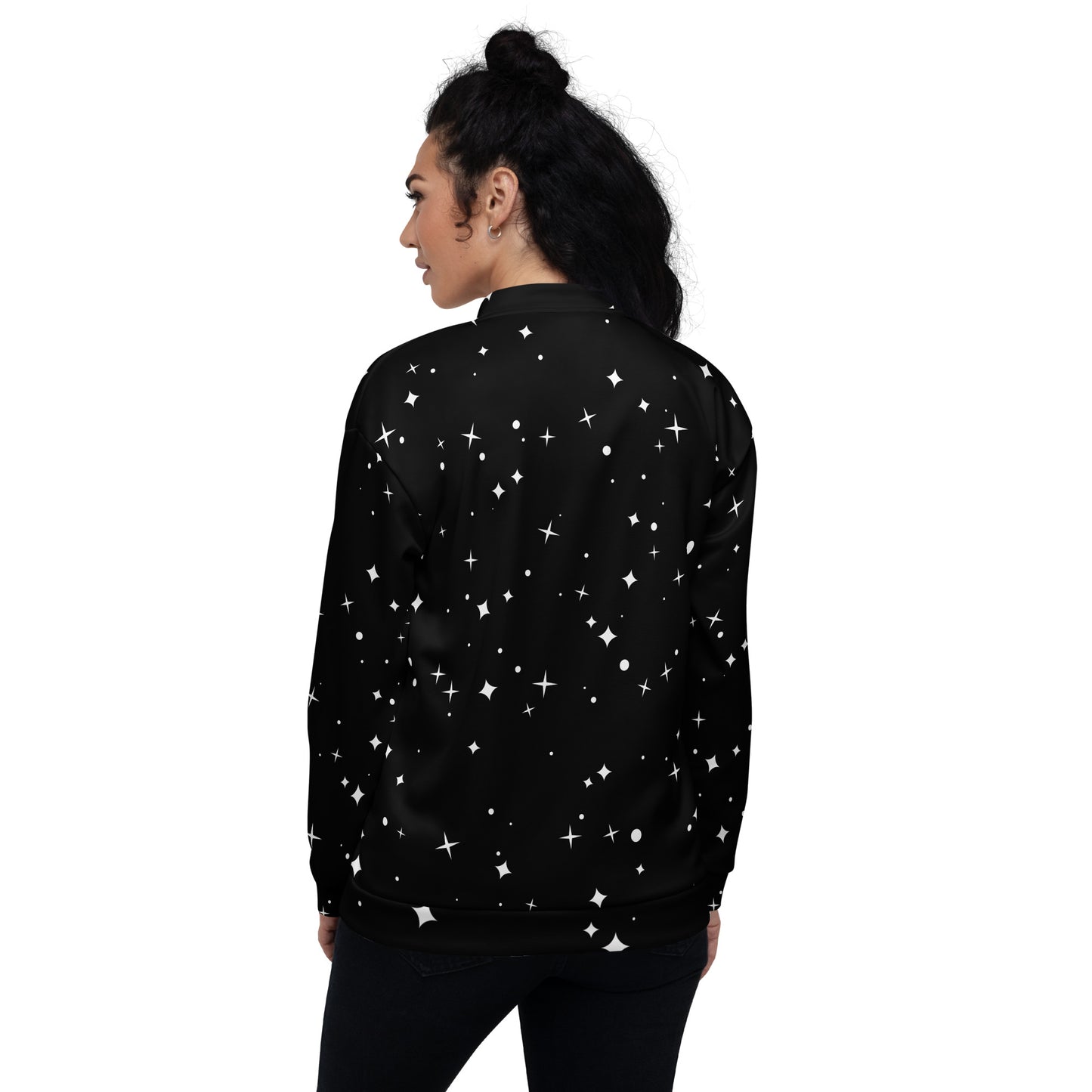 STARS UNISEX BOMBER JACKET
