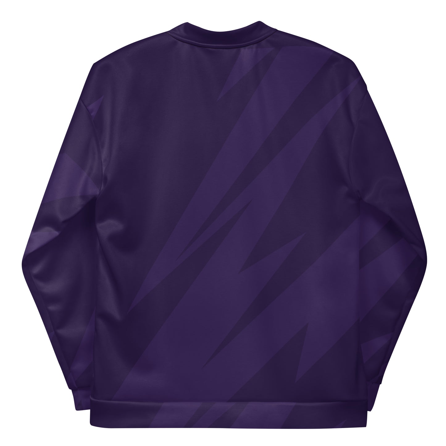 PURPLE BOLT UNISEX BOMBER JACKET