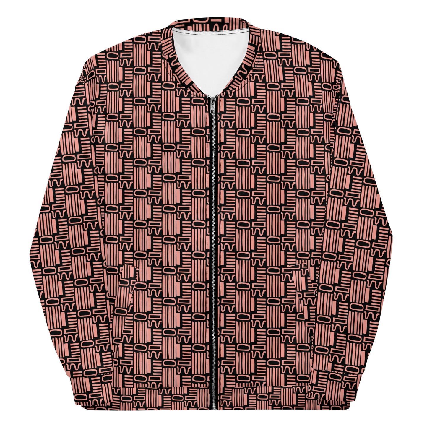 GEO RUST UNISEX BOMBER JACKET