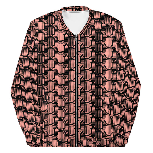 GEO RUST UNISEX BOMBER JACKET