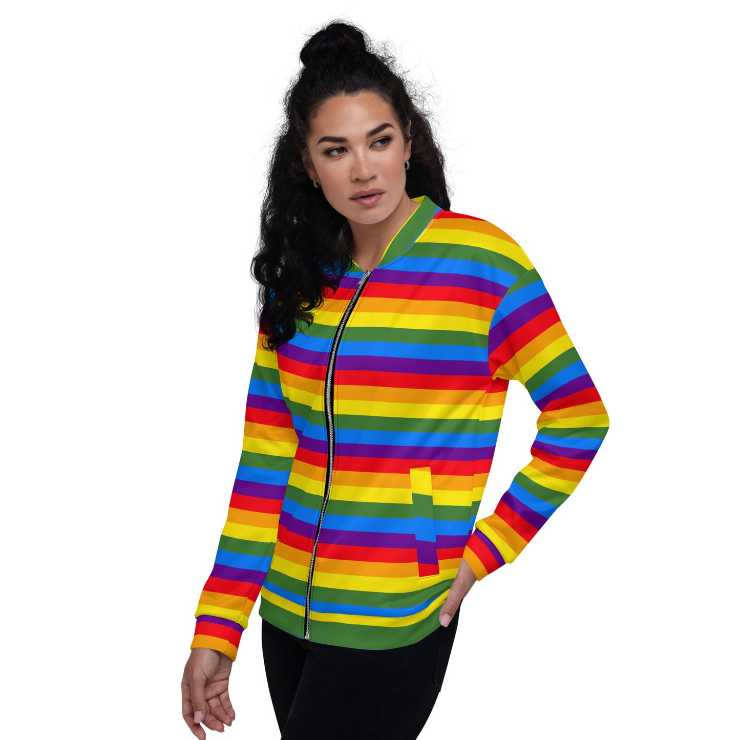 PRIDE UNISEX BOMBER JACKET