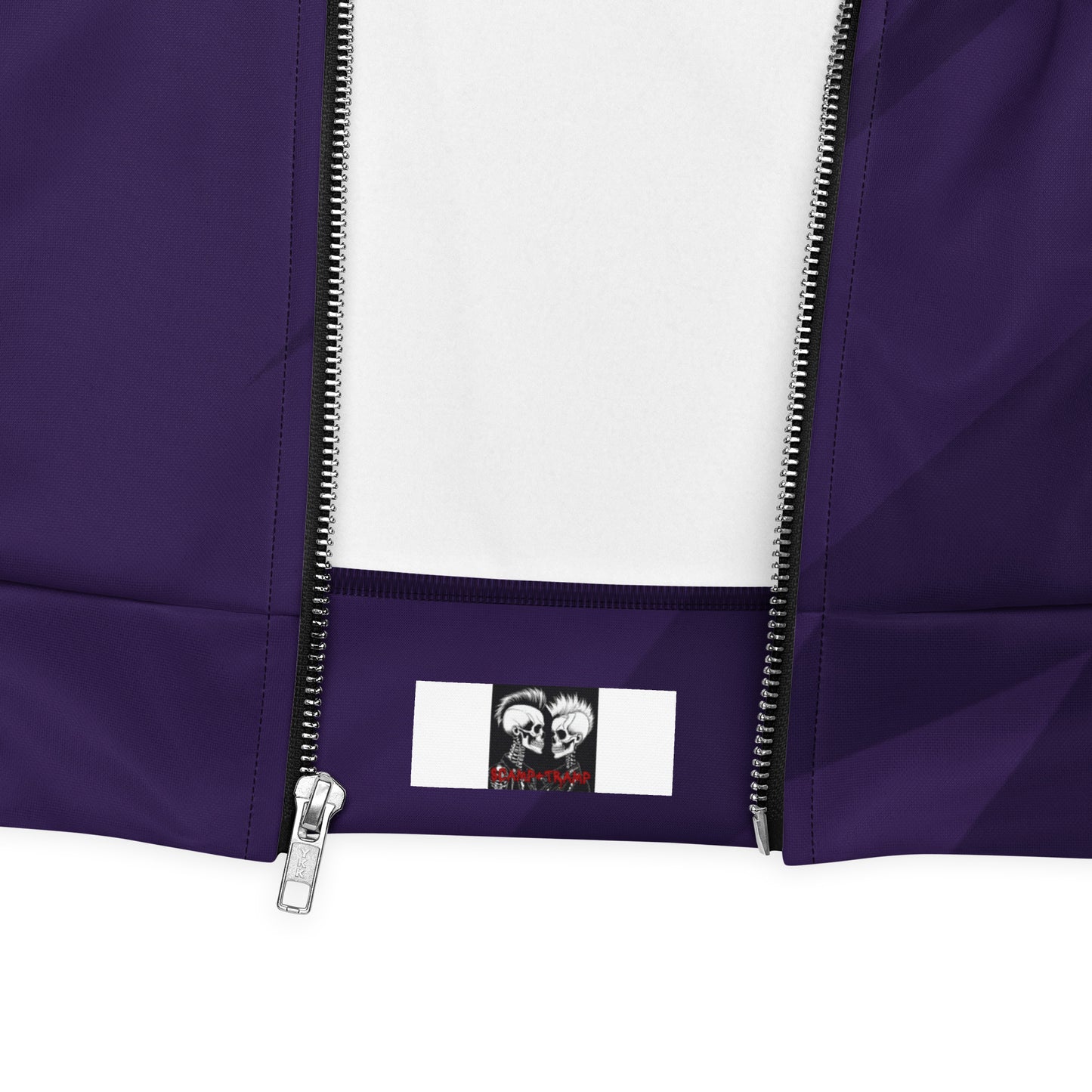 PURPLE BOLT UNISEX BOMBER JACKET