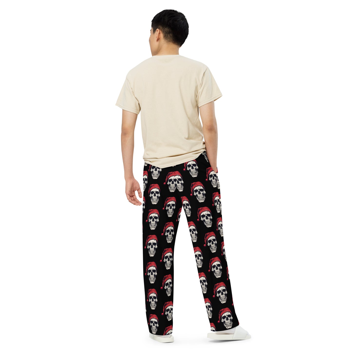 SANTA SKULL UNISEX LOUNGE PANTS