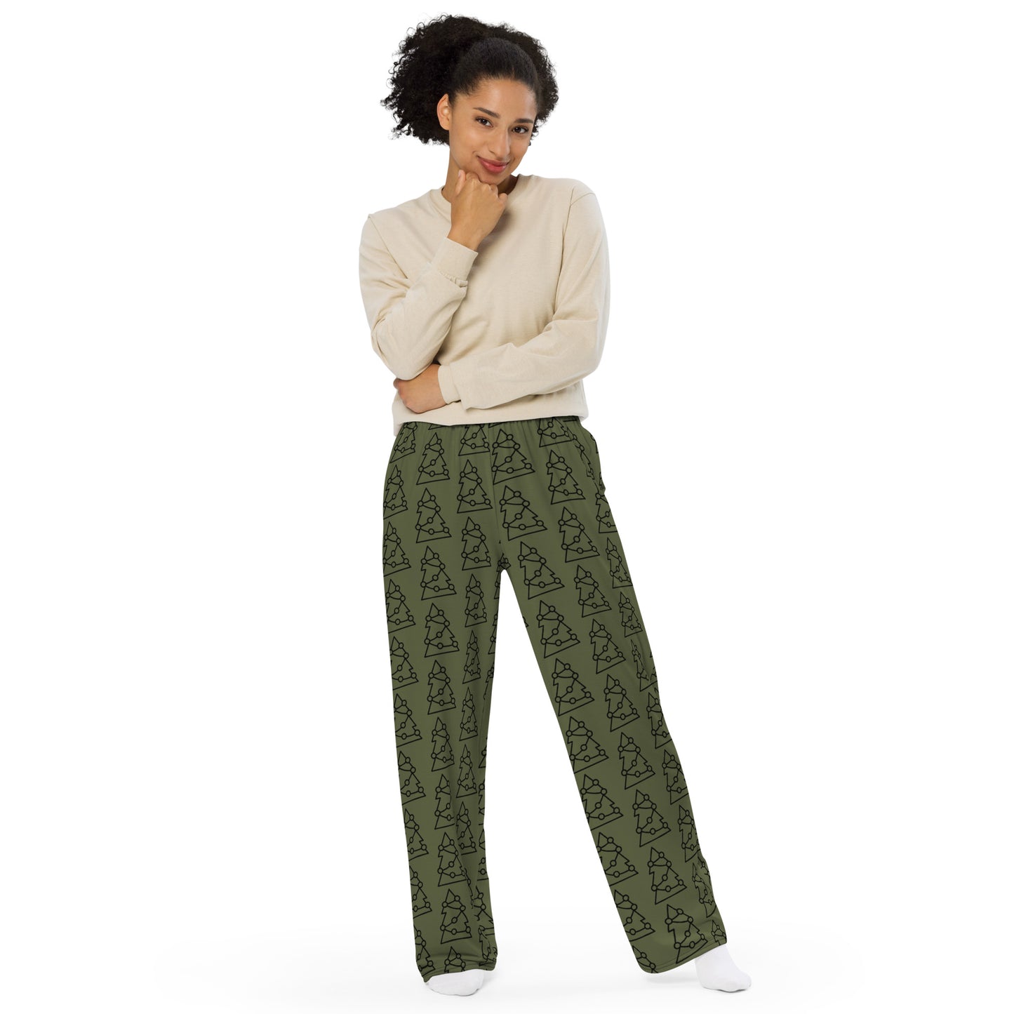 CHRISTMAS TREE UNISEX LOUNGE PANTS