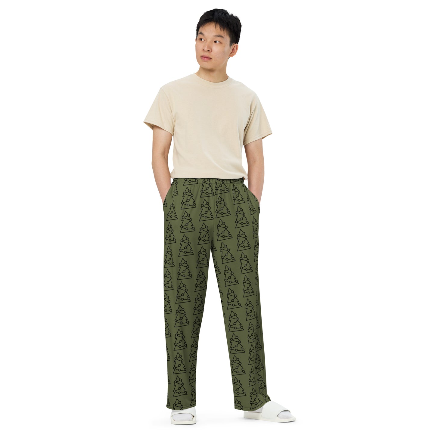 CHRISTMAS TREE UNISEX LOUNGE PANTS