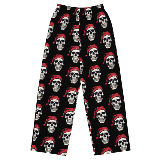 SANTA SKULL UNISEX LOUNGE PANTS