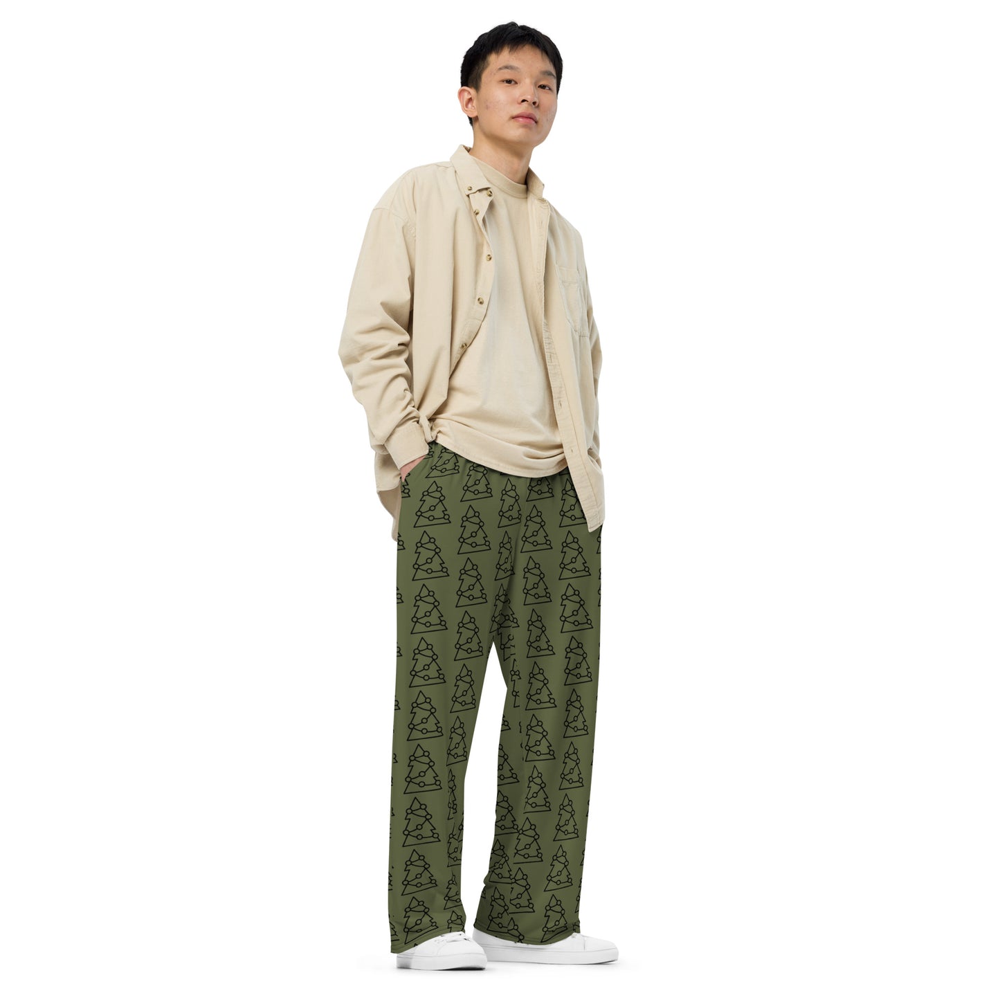 CHRISTMAS TREE UNISEX LOUNGE PANTS
