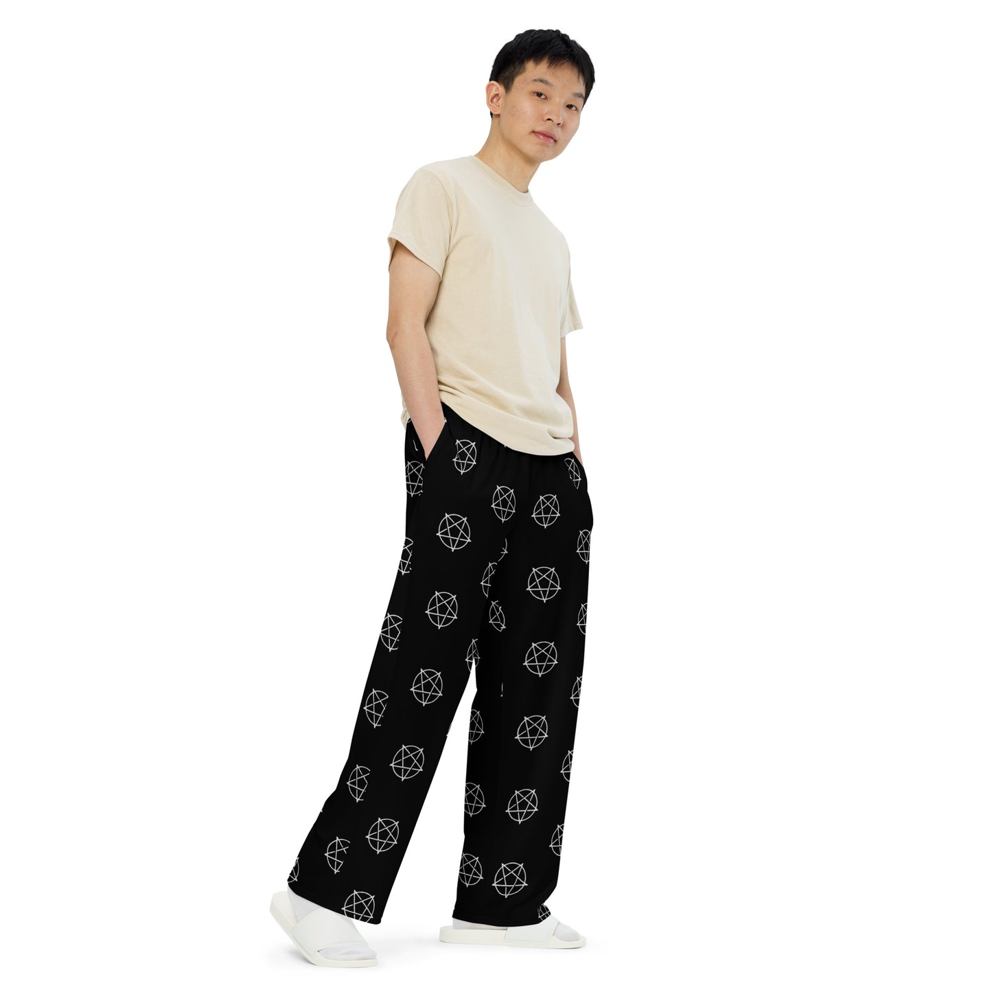 INVERTED PENTAGRAM UNISEX LOUNGE PANTS