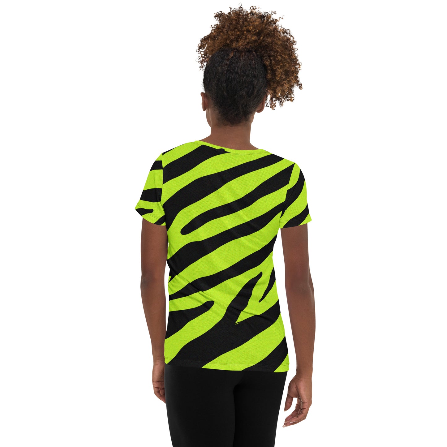 YELLOW ZEBRA ATHLETIC TEE