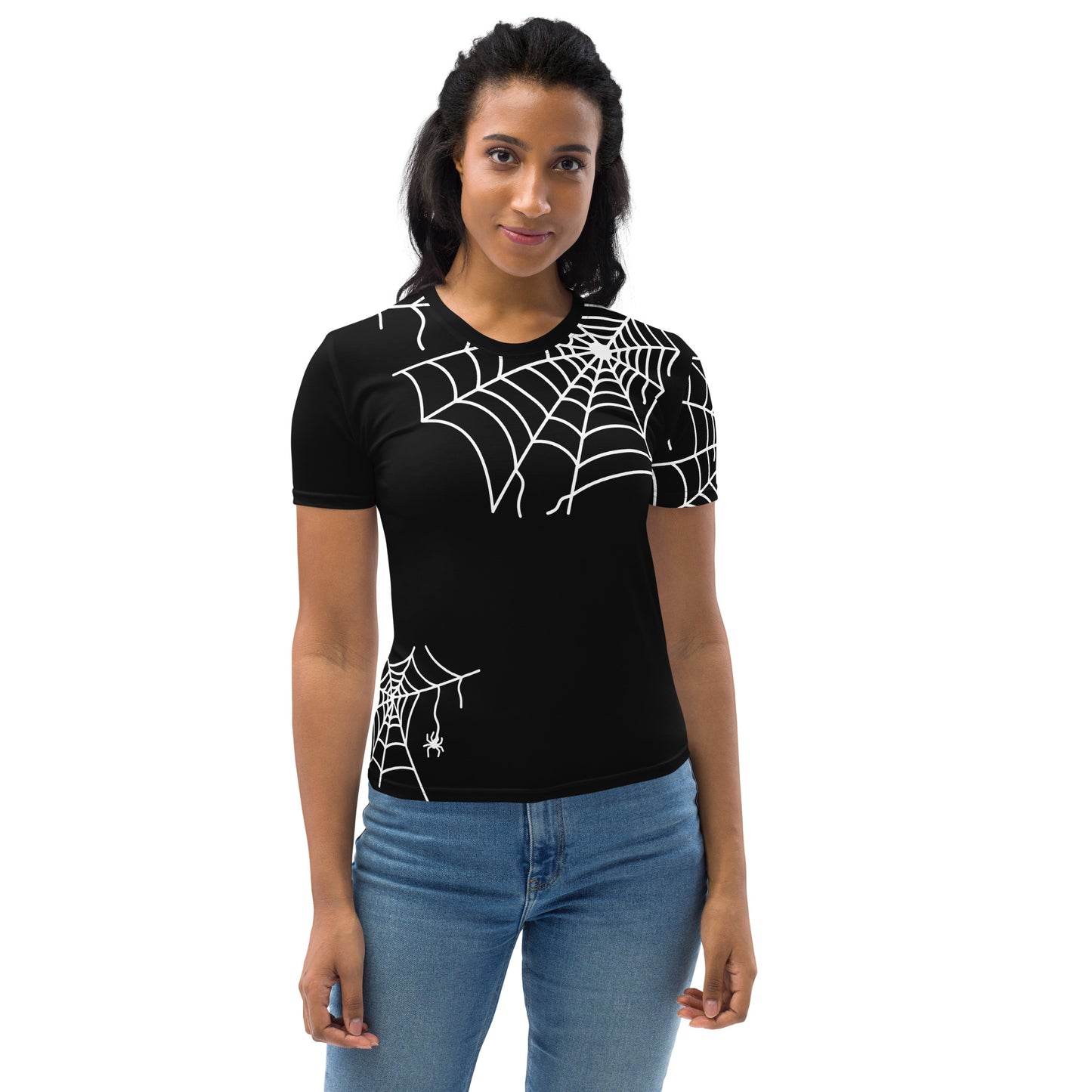WOMEN'S SPIDER WEB SHORT SLEEVE TEE