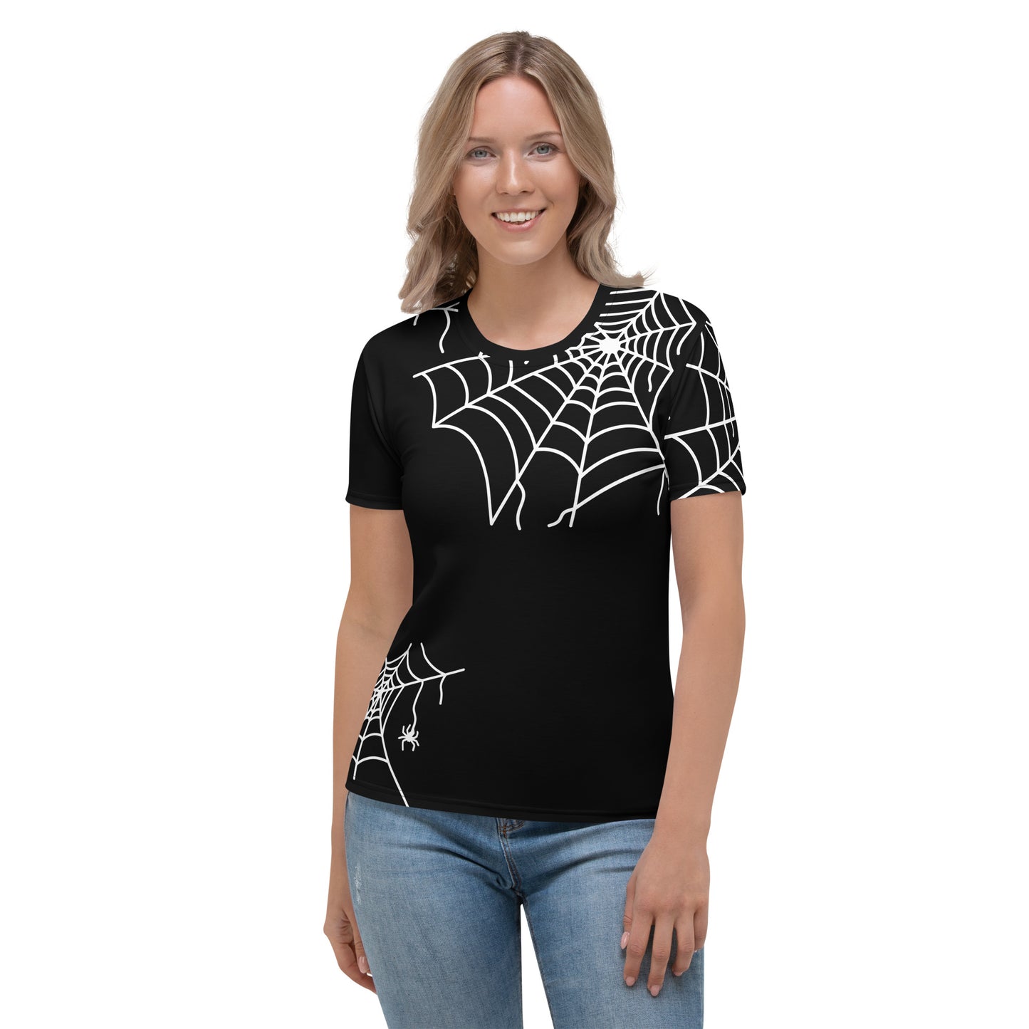 WOMEN'S SPIDER WEB SHORT SLEEVE TEE