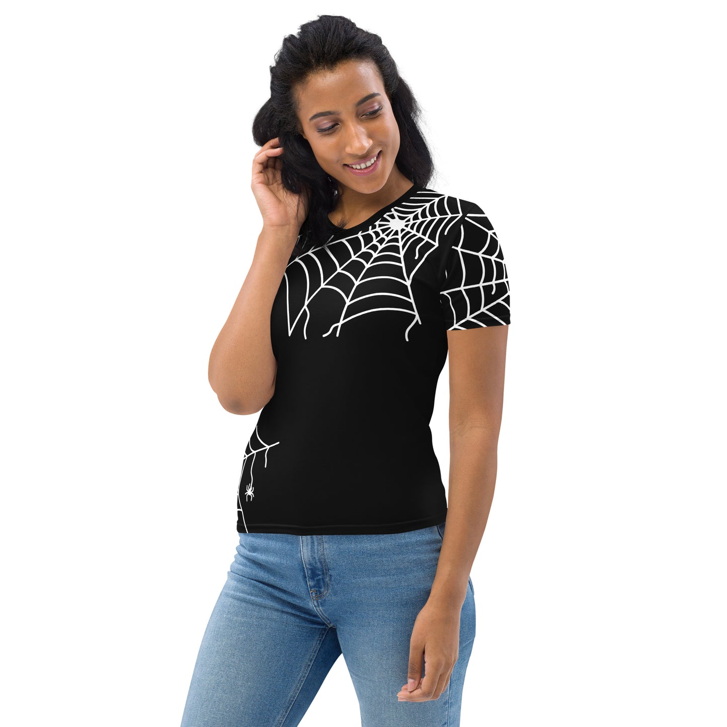 WOMEN'S SPIDER WEB SHORT SLEEVE TEE