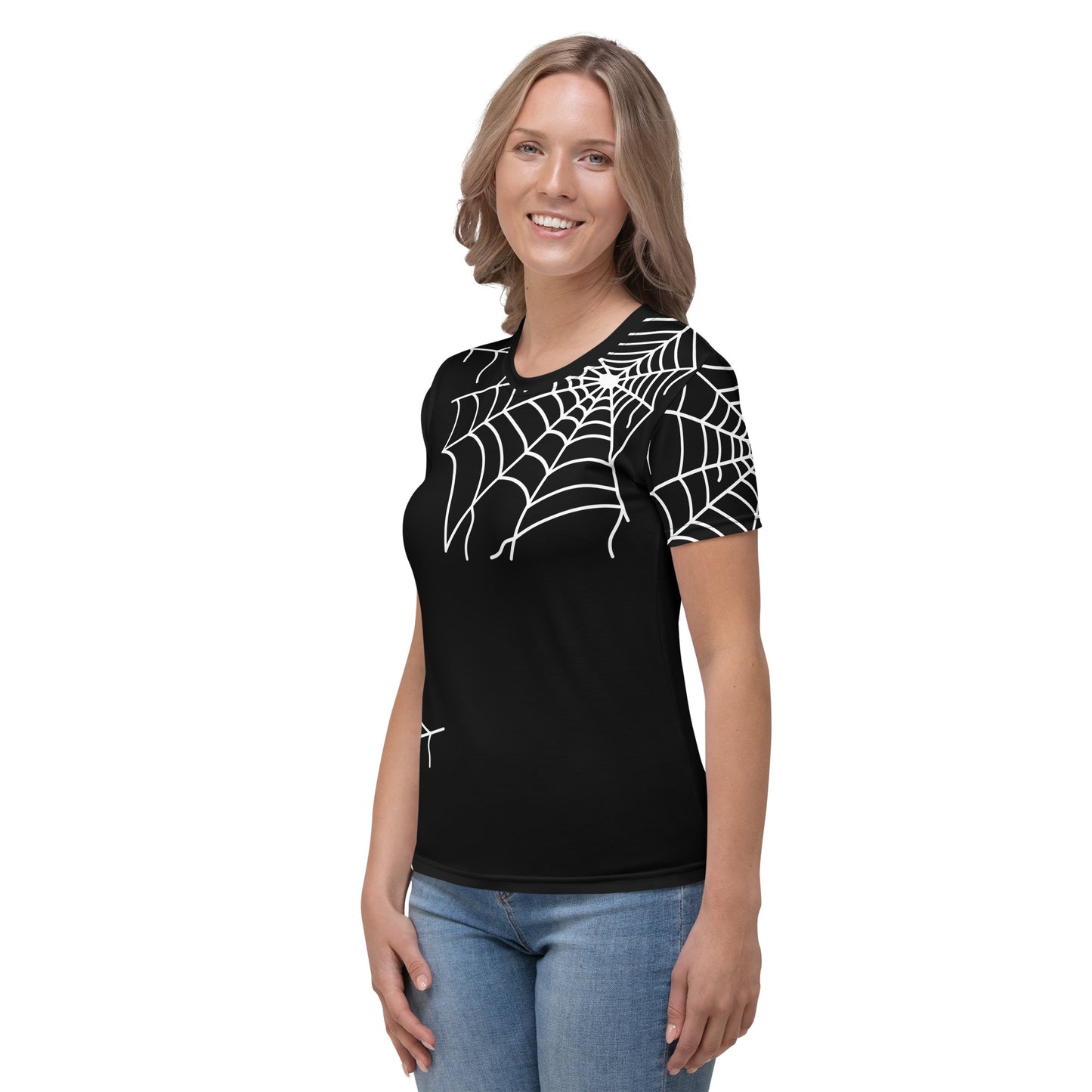 WOMEN'S SPIDER WEB SHORT SLEEVE TEE