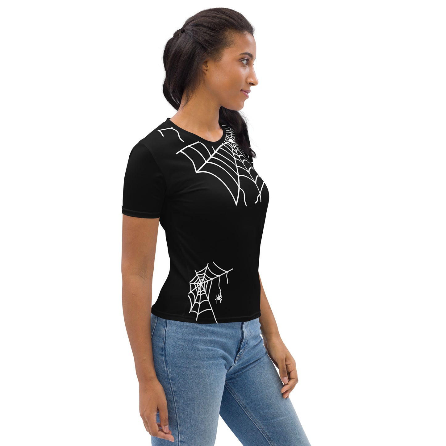 WOMEN'S SPIDER WEB SHORT SLEEVE TEE
