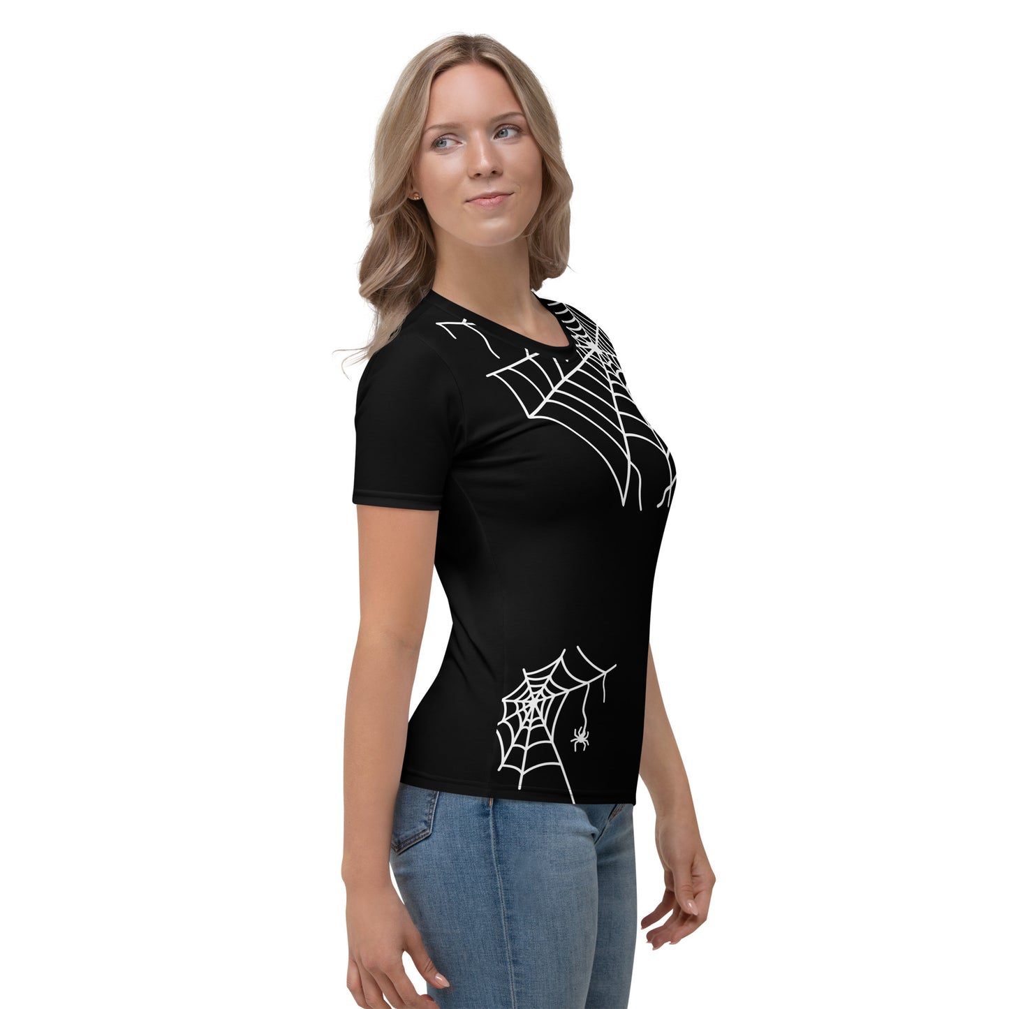 WOMEN'S SPIDER WEB SHORT SLEEVE TEE