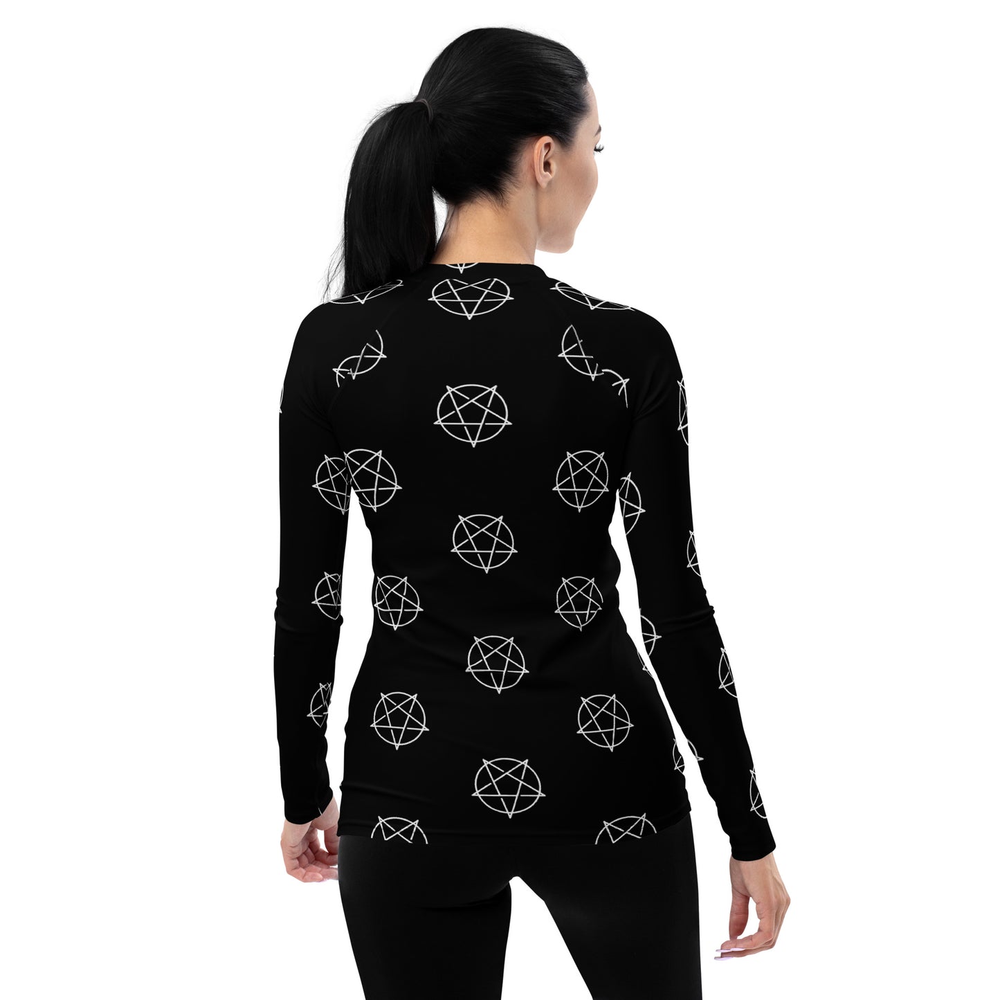 INVERTED STAR WOMEN'S RASH GUARD