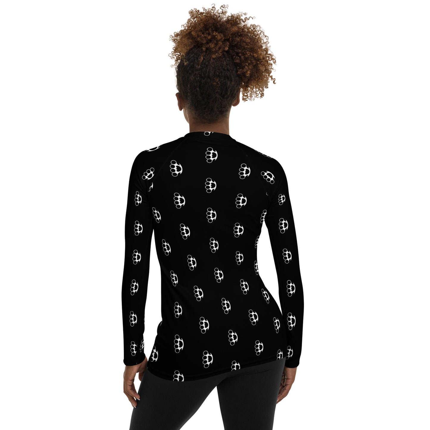 BRASS KNUCKLES WOMEN'S RASH GUARD