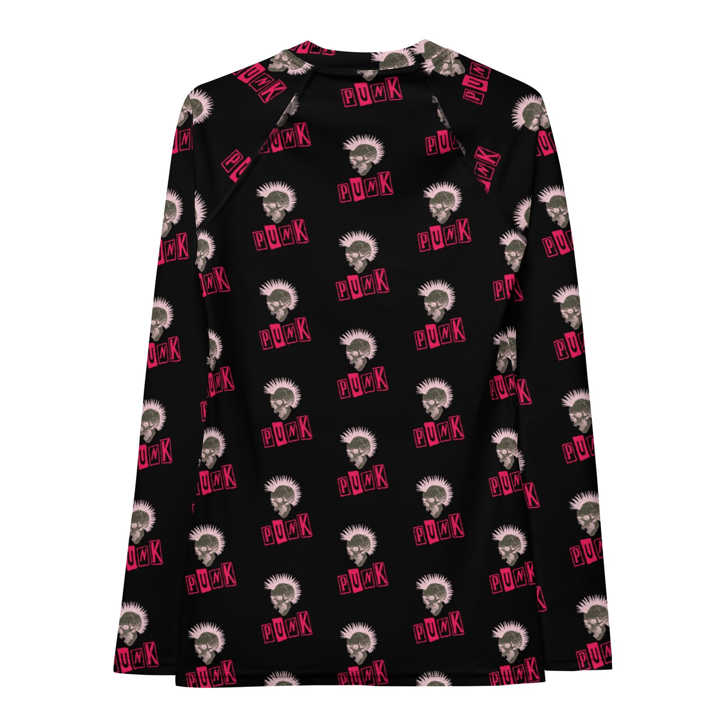 PUNK IS PINK WOMEN'S RASH GUARD