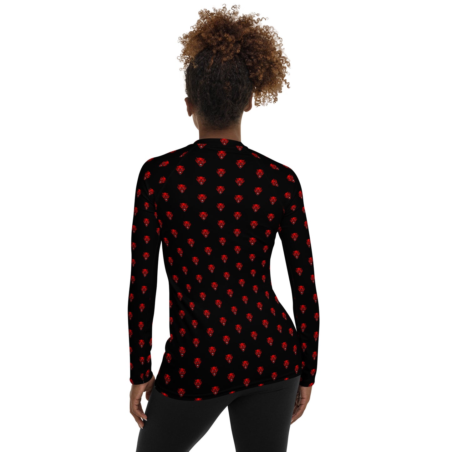 RED DEVIL WOMEN'S RASH GUARD