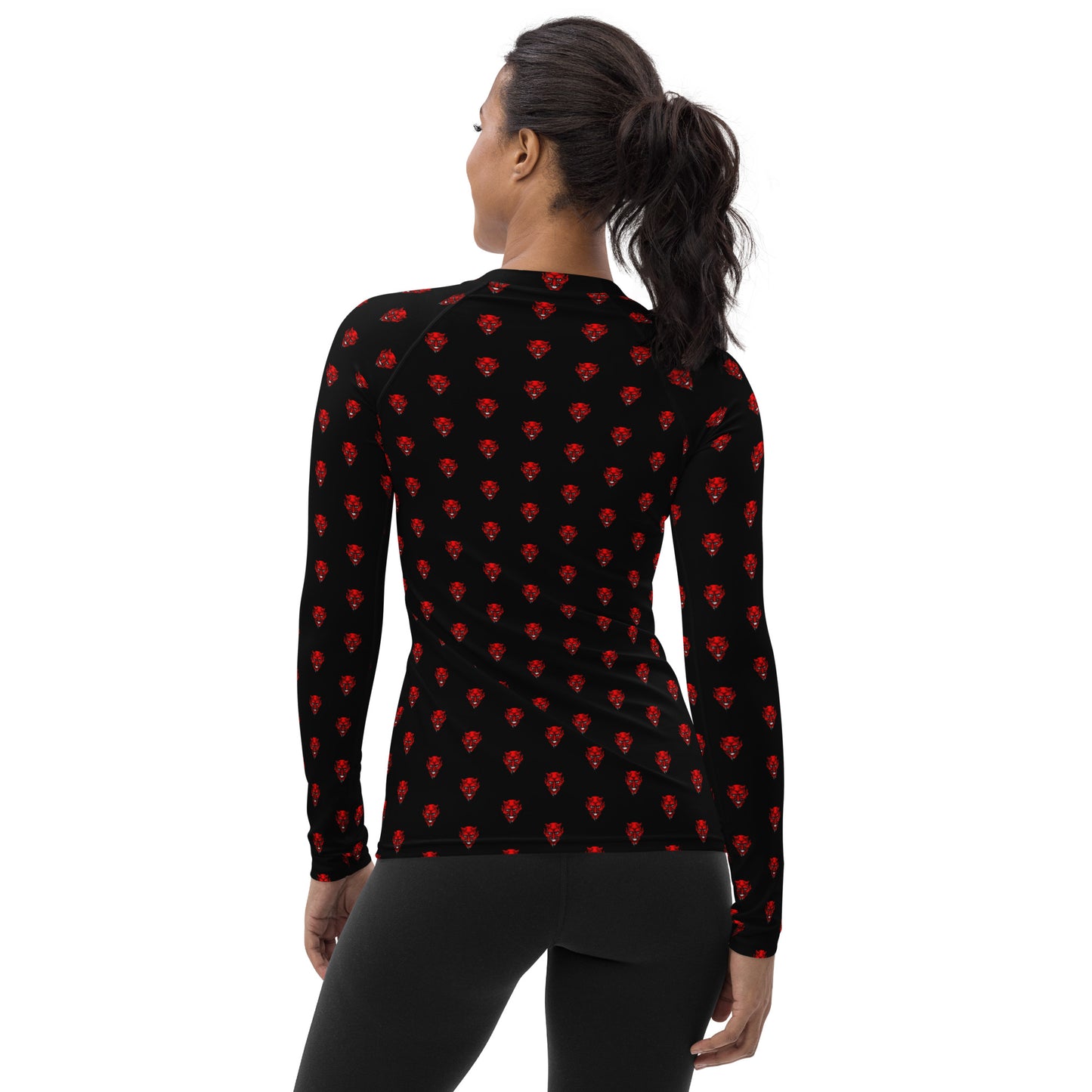RED DEVIL WOMEN'S RASH GUARD