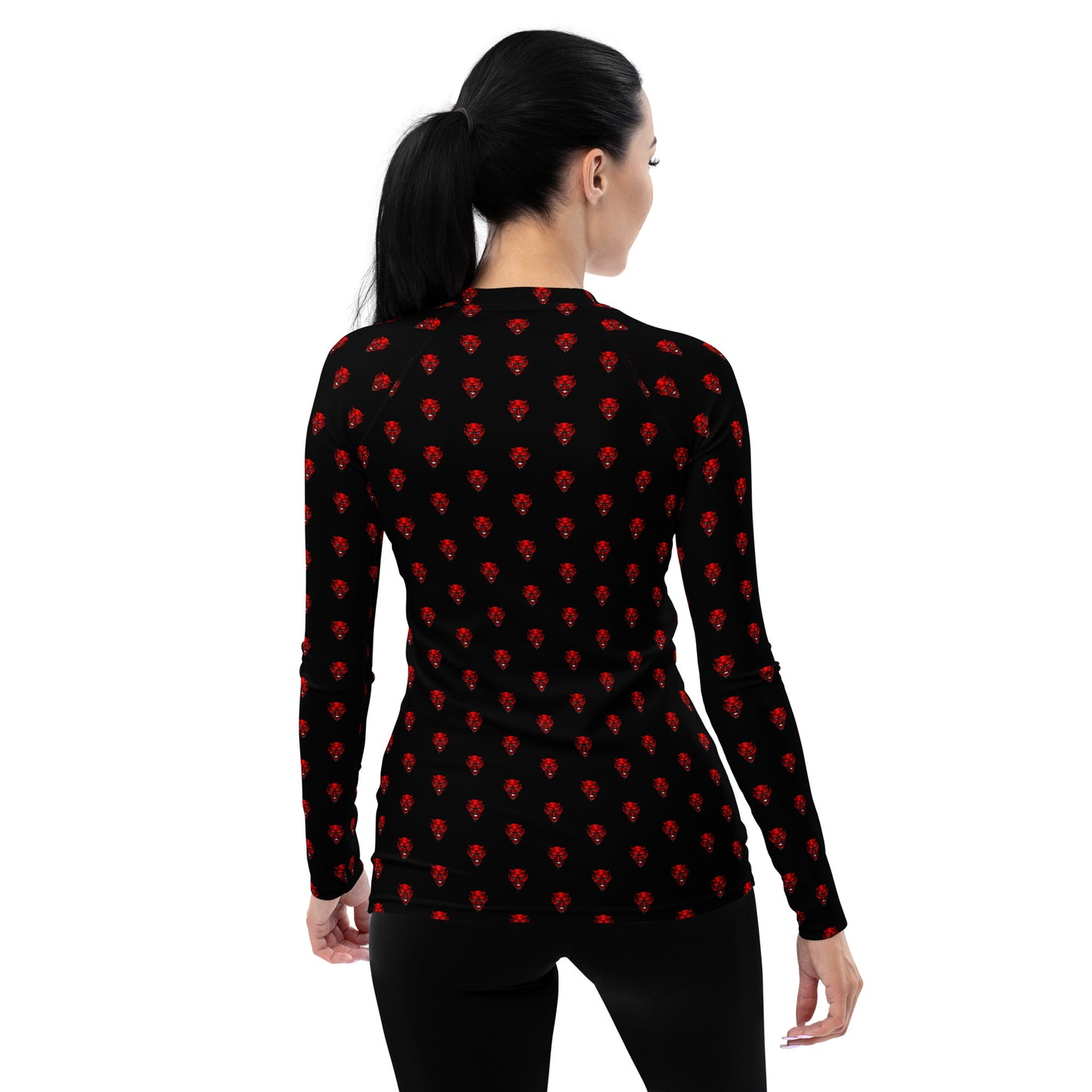 RED DEVIL WOMEN'S RASH GUARD