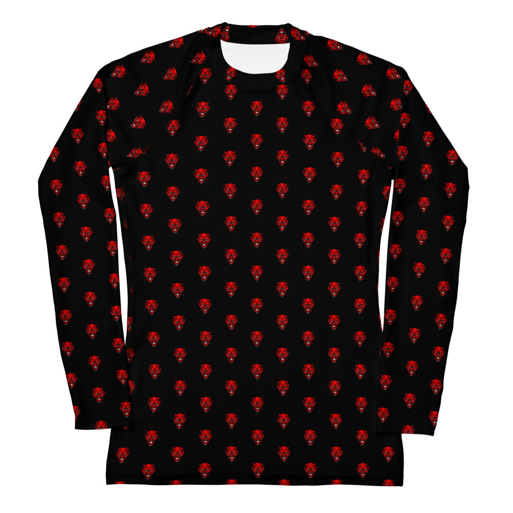 RED DEVIL WOMEN'S RASH GUARD
