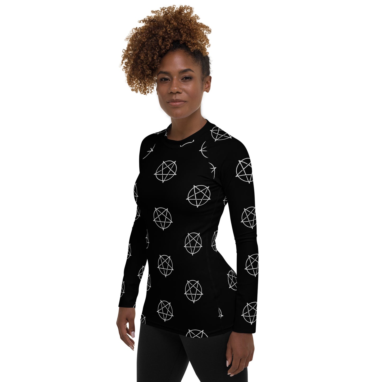 INVERTED STAR WOMEN'S RASH GUARD