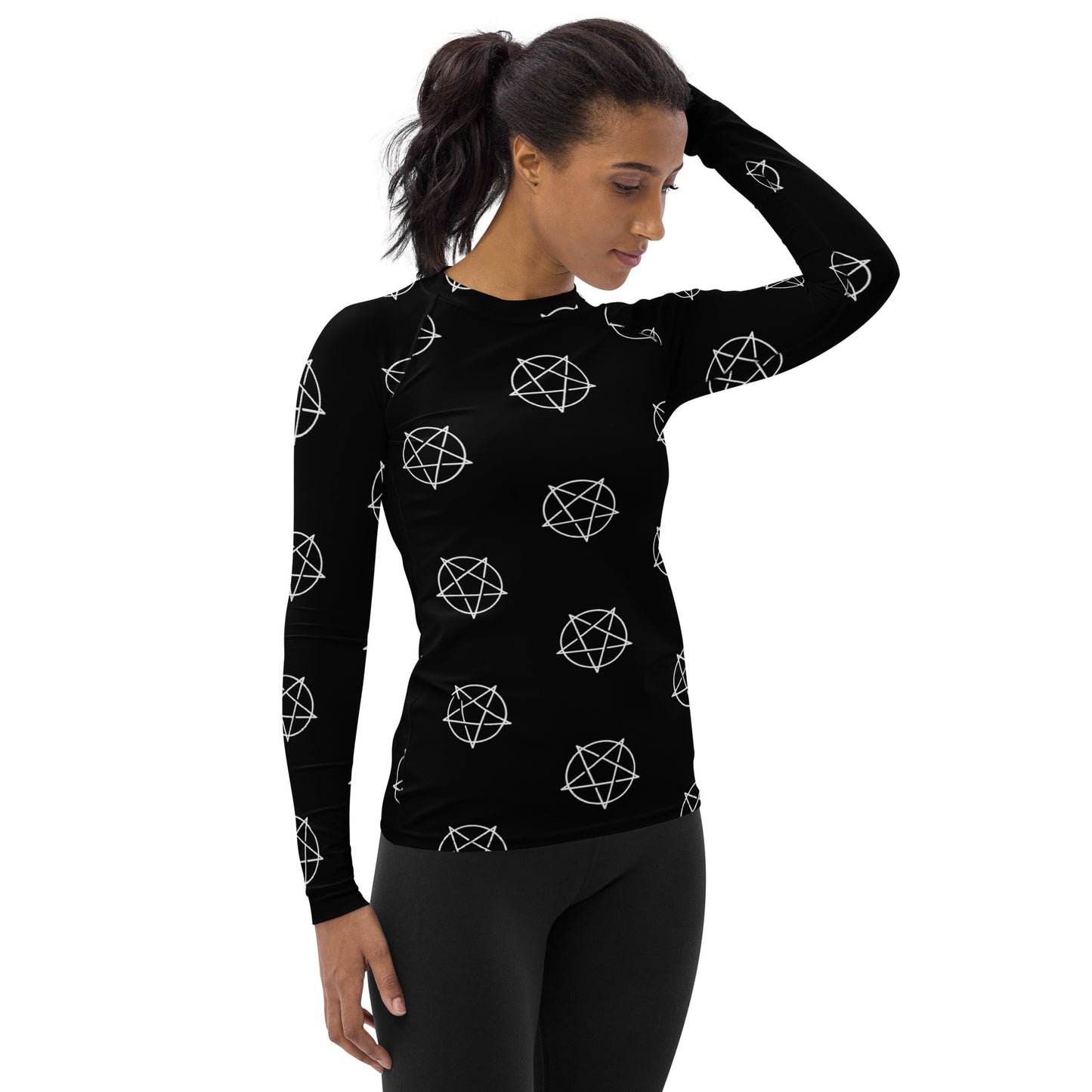 INVERTED STAR WOMEN'S RASH GUARD