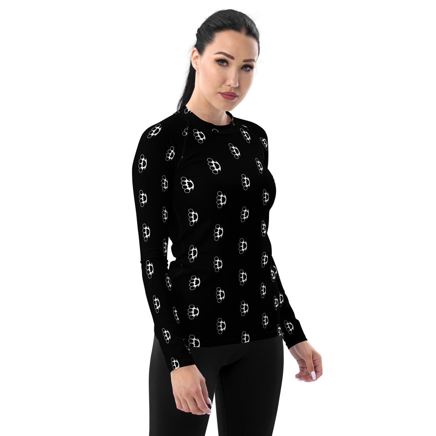 BRASS KNUCKLES WOMEN'S RASH GUARD