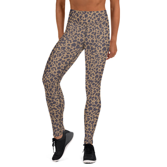 LEOPARD PRINT YOGA LEGGINGS
