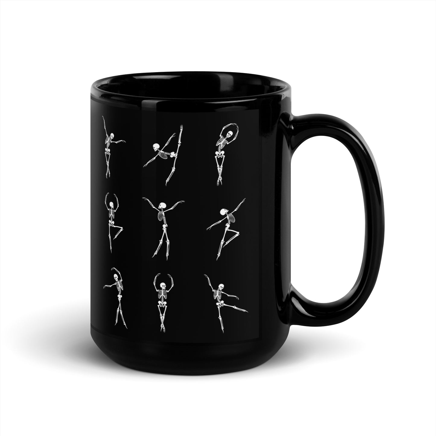 DANICING SKELETONS MUG