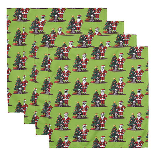 SANTA TREE B CLOTH NAPKIN SET