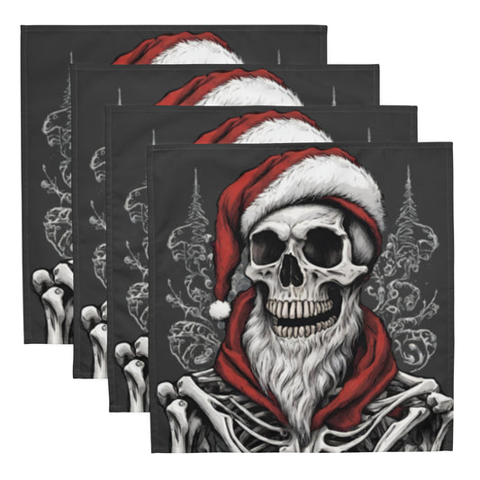 SANTA BEARD CLOTH NAPKIN SET