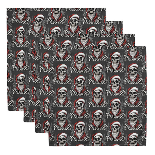 SANTA BEARD B CLOTH NAPKIN SET