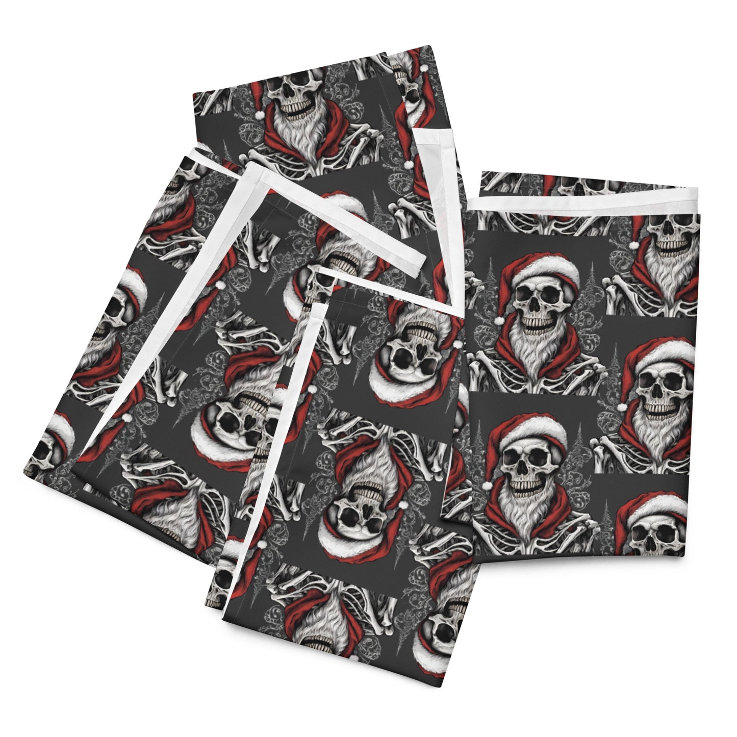 SANTA BEARD B CLOTH NAPKIN SET